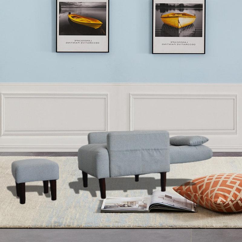 Fauteuil capitonné de 27,71 po de largeur