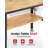 Solid Wood Top Height-Adjustable Workbench-1481300740