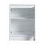 Armoire de rangement autoportante pour salle de bain 24 po, 2 portes à fermeture douce