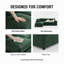 4 Seater Velvet Sofa & Chaise-1678312686-1678312688