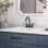 Lavabo de salle de bain rectangulaire encastré en porcelaine vitrifiée blanche 21 "x 18" avec trop-plein