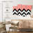 Abstract Zigzag Marble Contrast