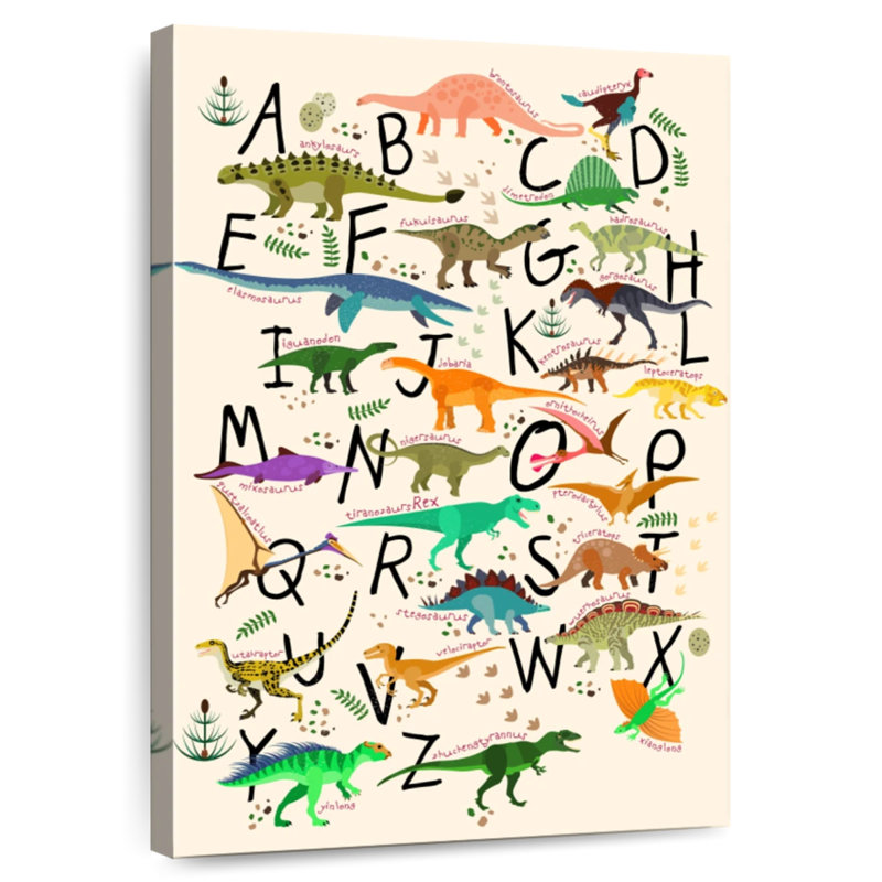 Alphabet de chambre de bébé, 24" H x 16" W