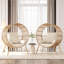 Fauteuil en osier Boho