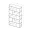 Grofu 179.6 cm H x 97.8 cm W Geometric Bookcase-68314720