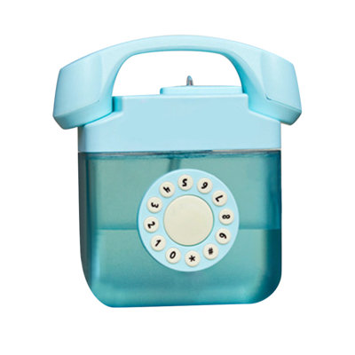 Bouteille d'eau Bouteille d'eau en forme de téléphone 400 ml avec sangles d'épaule réglables