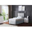 Upholstered Panel Divan Bed with Headboard-6431173-6431194