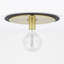 Plafonnier semi-encastré 1 lumière 14 po Milo-23264442-23264443-23264447