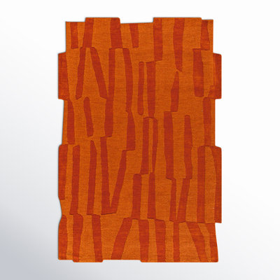 Loretto Hand Loomed Wool Abstract Indoor Rug