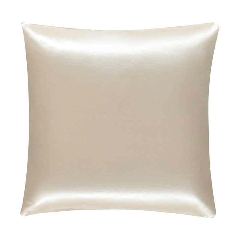 Housse de coussin carré, Crème, 18" H x 18" W x 7" D