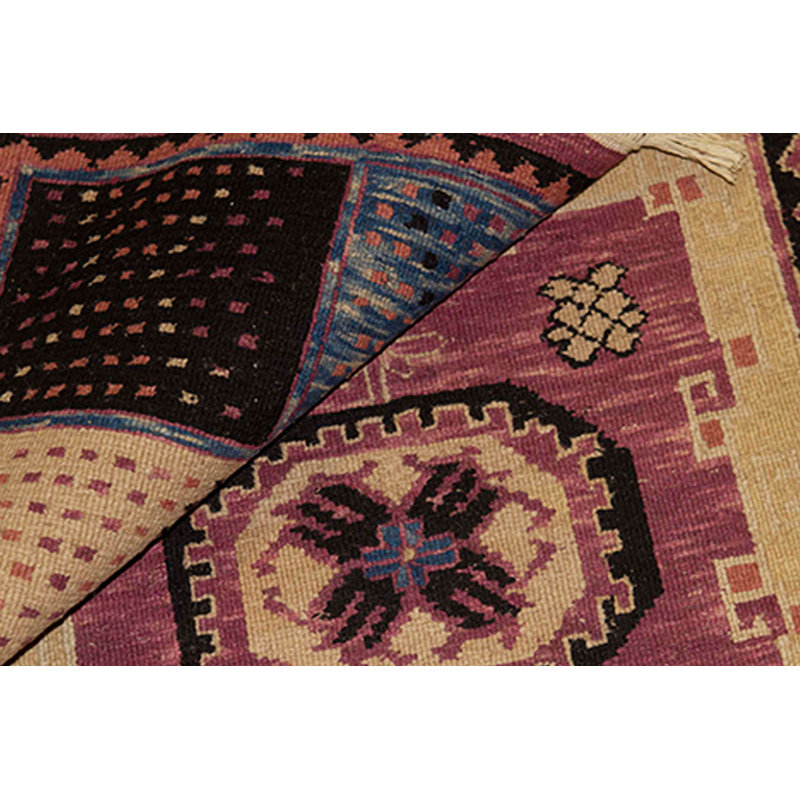 Hand-Knotted High-Quality Beige and Brown Area Rug