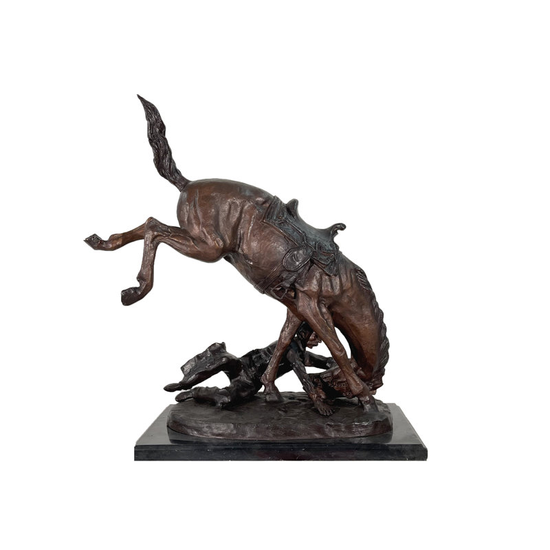 Horse Metal Garden Statue