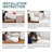 Box Cushion  Armchair  Sofa Slipcover  Machine Washable Cover Rich Textured High Spandex Small Checks Knitted Jacquard Sofa Slipcover with Cushion Covers-1768289801