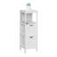  Lauderhill 12" W x 35" H x 12" D Free-Standing Bathroom Shelves-176816981