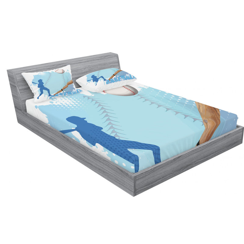 Microfiber Sheet Set, Full Sheet Set with Fitted Sheet
