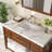 APRESSHUI 12'' Ceramic Rectangular Bathroom Sink with Overflow