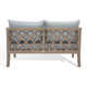 Mahnomen 55.11'' Outdoor Loveseat