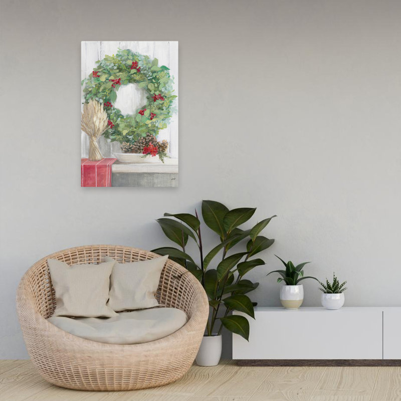 Noël naturel II, H 24 po x l 16 po