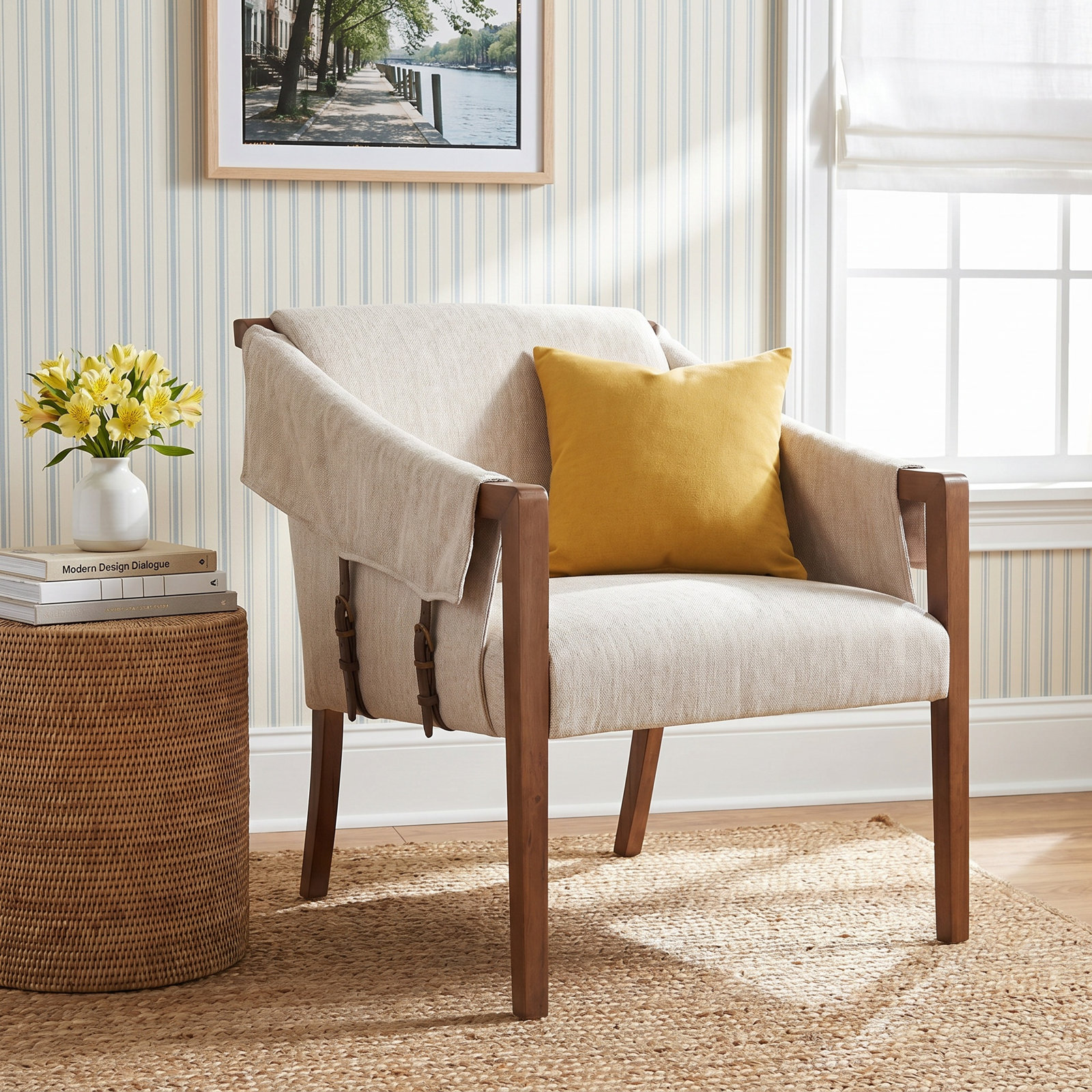 Johnthomas Upholstered Club Chair