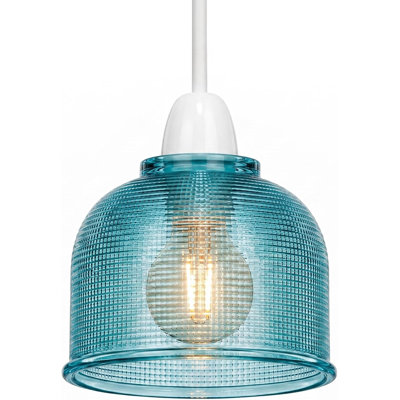 10 cm H Round Glass Lamp Shade