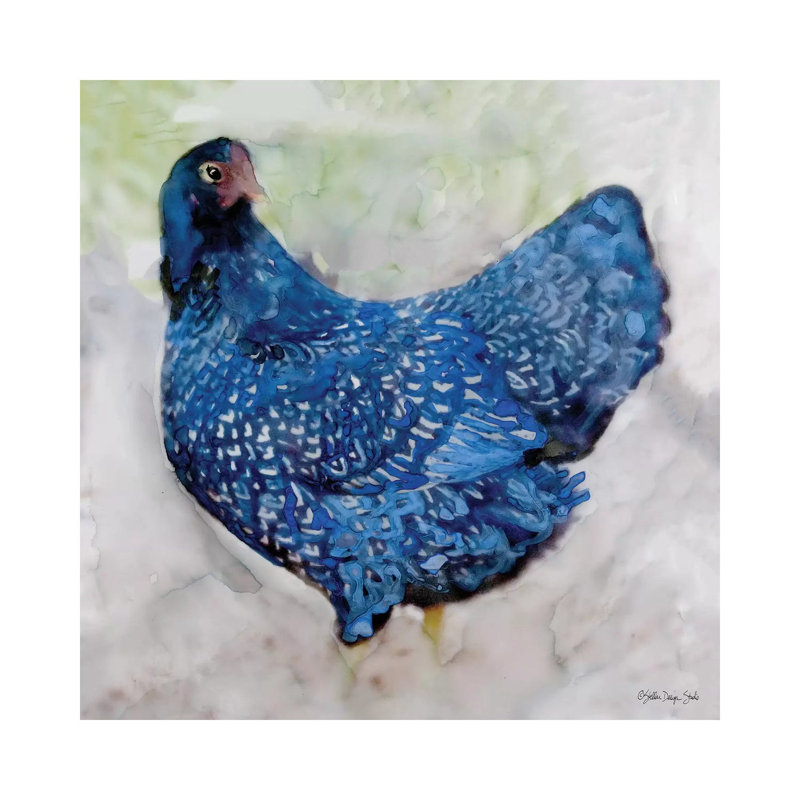 Rooster II by Stellar Design Studio - Gallery-Wrapped Canvas Giclée on Canvas, 45.72cm H x 45.72cm W, Wrapped Canvas