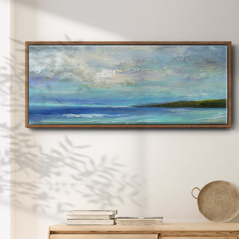 Island Inlet- Framed Canvas