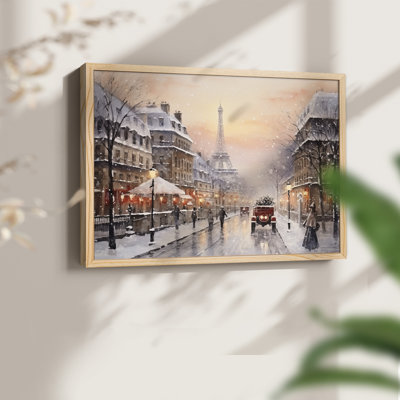 Chirstmas Art-CCCXIV -Framed Print - Restickable