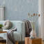 Superfresco Easy Organics Floral Metallic Wallpaper-86185087