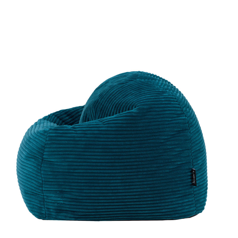 Kids Kingston Corduroy Classic Bean Bag, Teal