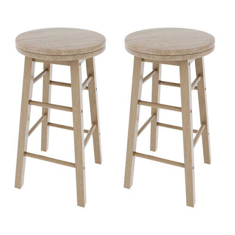 Swivel Bar Stool, Natural / Natural