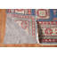 Blue Geometric Kazak Living Room Rug 7x10