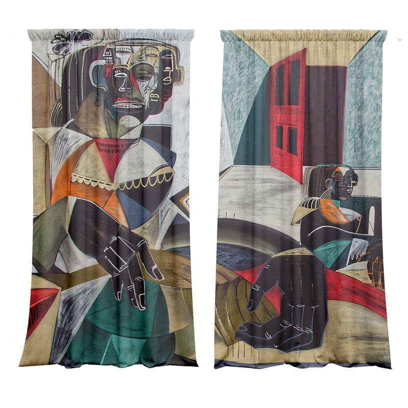 Steinmar Velvet Blackout Curtain Panel Pair, 148cm Width x 250cm Drop