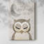 Goodnight Owl - Cavas enveloppés de galerie-1980513723