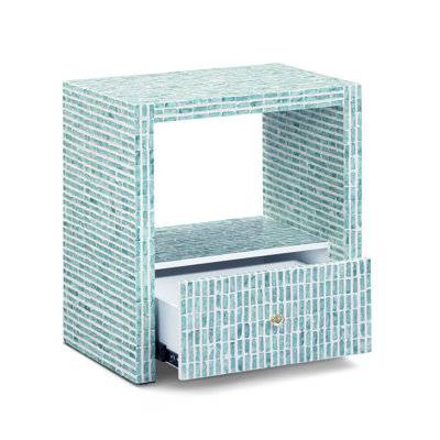 Tia Mother of Pearl Nightstand