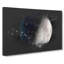 First Quarter Of The Moon - Wrapped Canvas-56648370