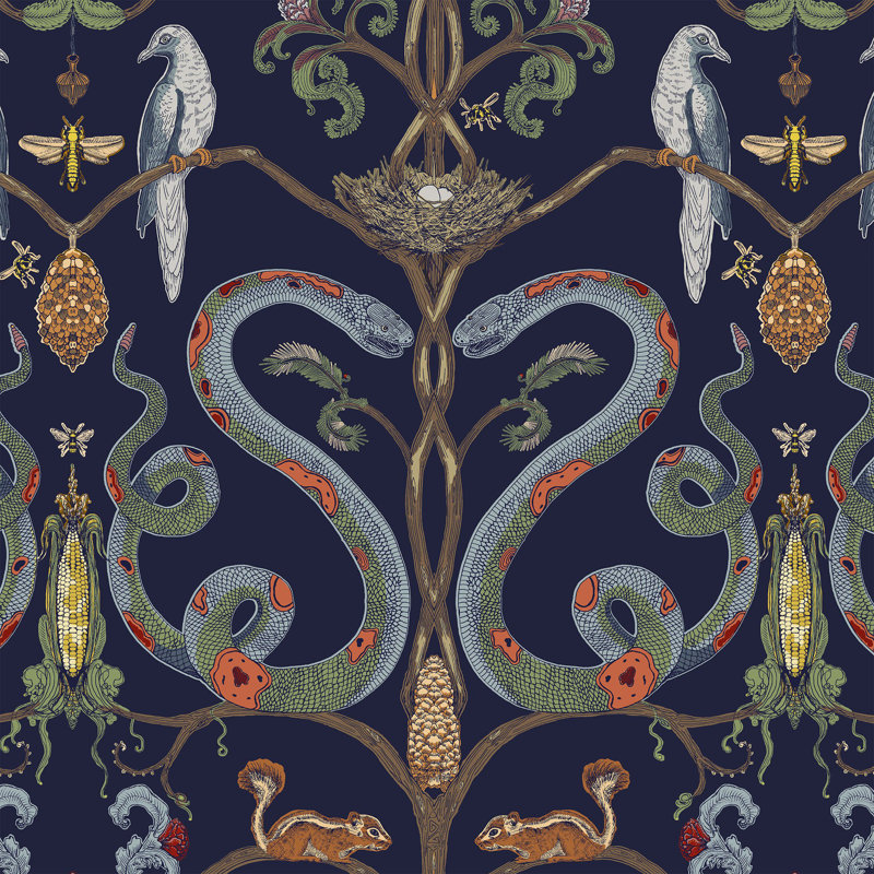 Snake Party 2.0, Paper, Morris