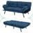 71" Couches For Living Room, Futon Sofa Bed With Memory Foam And Adjust Backrest-114195371