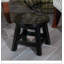 Escabeau en bois sculpté-2084636029