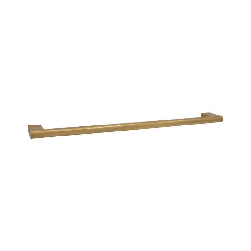 Vail 10" Satin Brass Bar Pull, Satin Brass, 10"