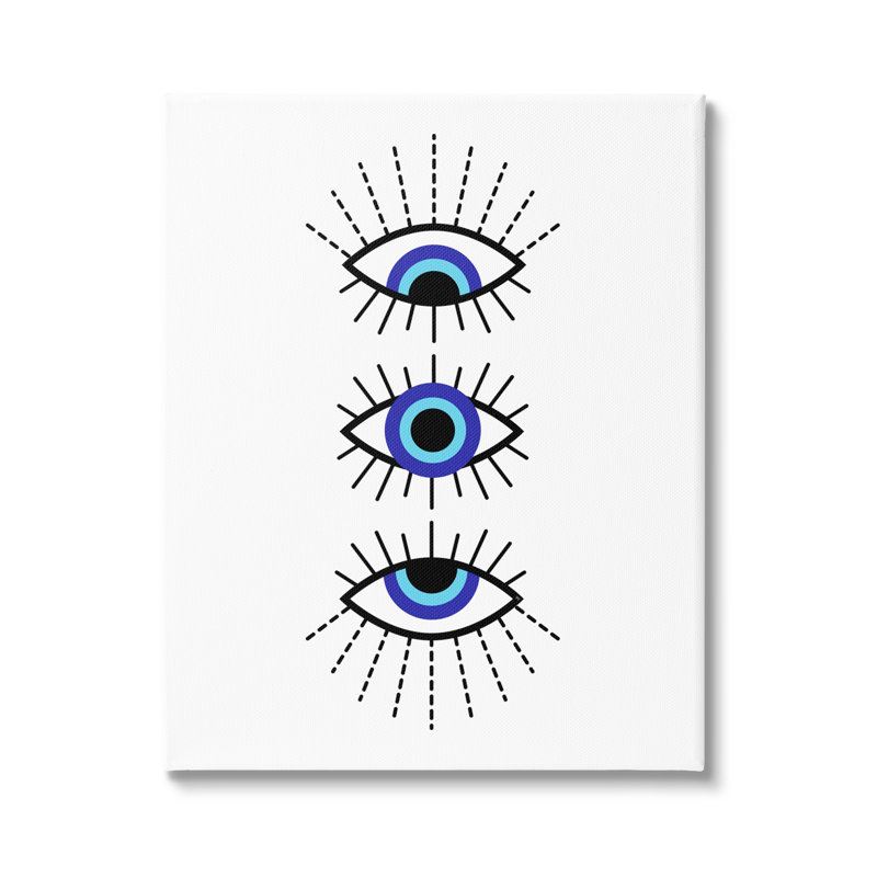 «BBQ Evil Eyes» par Martina Pavlova, Estampe numérique Farmhouse, H 20 po x l 16 po x P 1,5 po