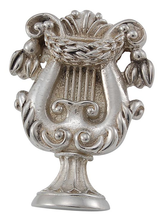 Sforza Knob, Polished Silver