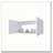 White 2-Door Wall Cabinet