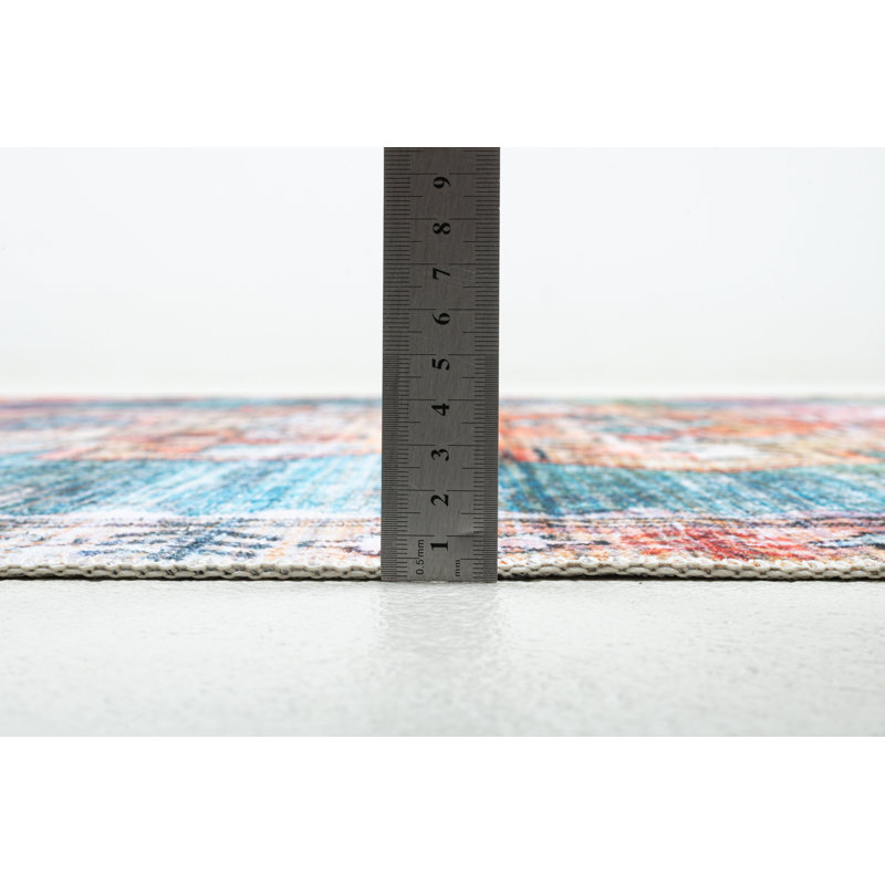 Persian Machine Woven Area Rug, Rectangular 140 x 200cm