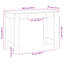 Bureau rectangulaire en bois d'ingénierie standard moderne-1291397909
