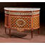 Demilune 47" Solid Wood Console Table
