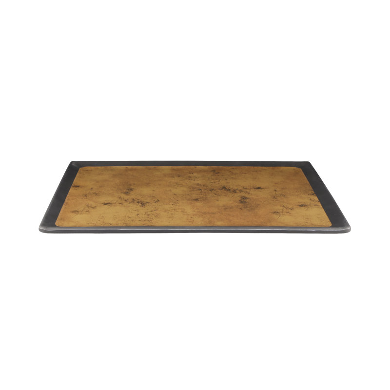 Plateau en mélamine Kobe, Or, H 0,5 po x l 12,63 po x P 10,38 po