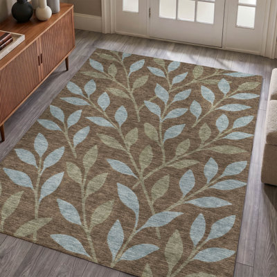 Tapis tropical Chantille ACN3033 lavable à la machine pour intérieur/extérieur