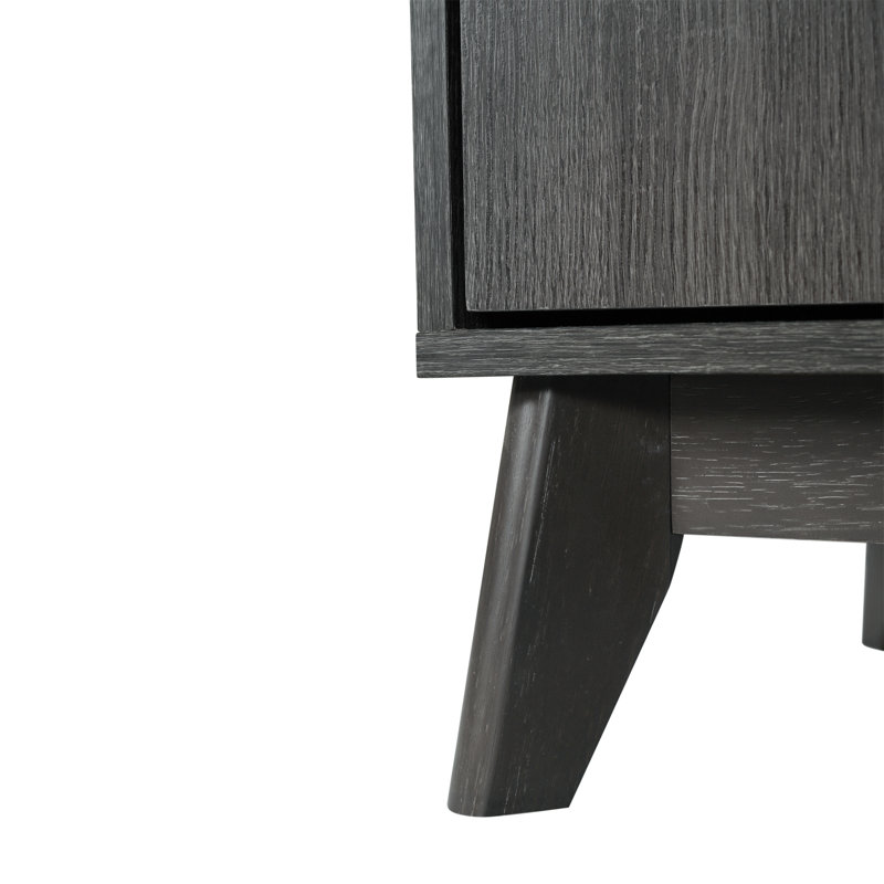 Meuble télé pour téléviseur de 60 po ou moins Amittai, 71", Black