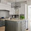 Lustre tambour en cristal 4 lumières Icenhour
