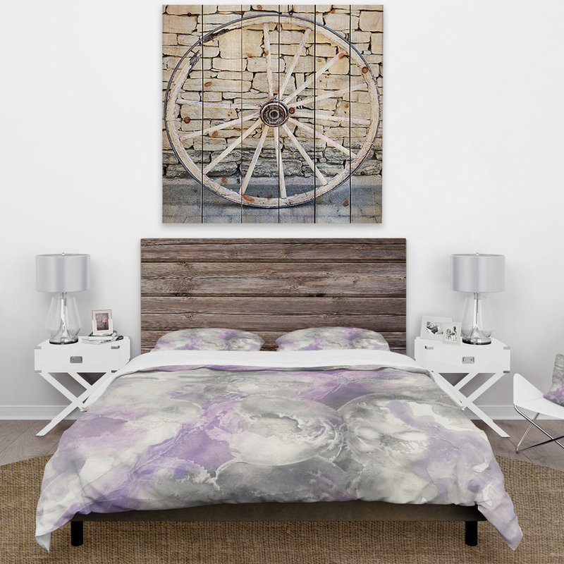 Ensemble de housse de couette aquarelle minimal tons iii, Housse de couette très grand + 2 taies décoratives